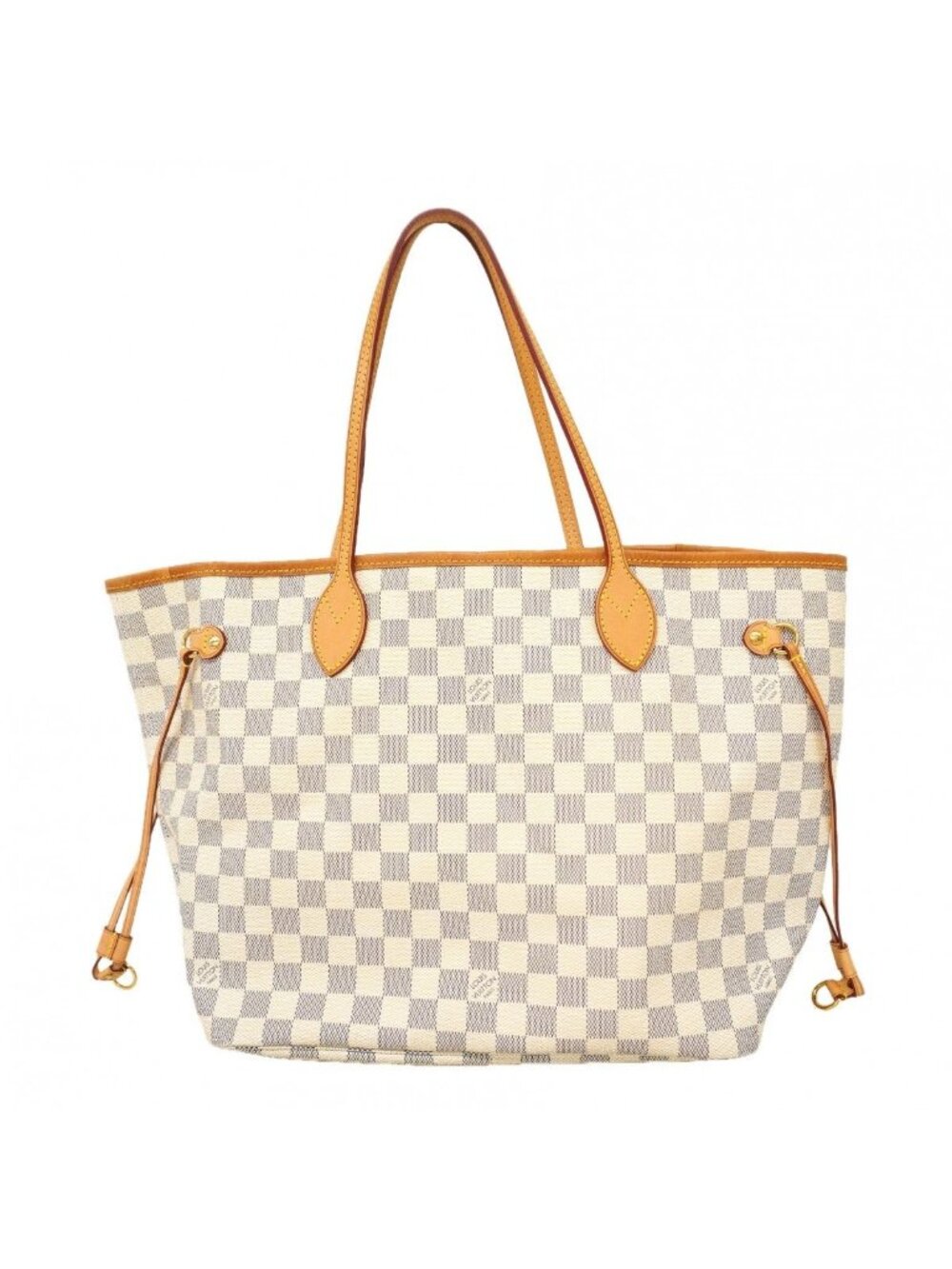 Louis Vuitton Tote Damier Azur Neverfull White